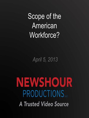 cover image of Scope of the American Workforce?